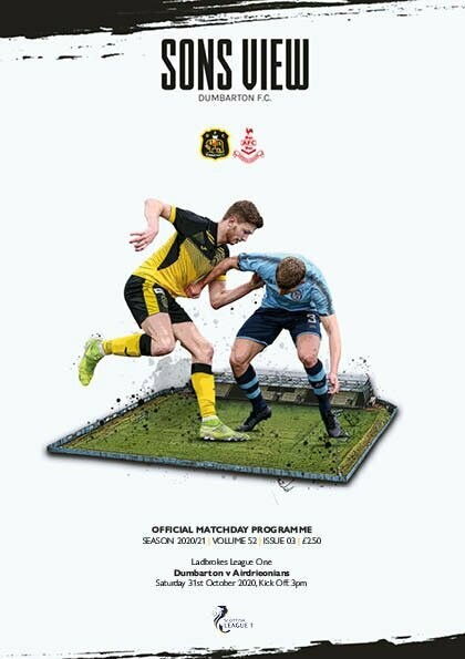 Dumbarton v Airdrieonians - 31/10/20