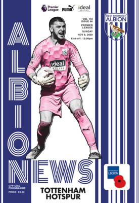 West Bromwich Albion v Tottenham Hotspur - 08/11/20