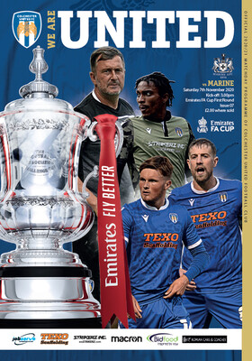 Colchester United v Marine - 07/11/20