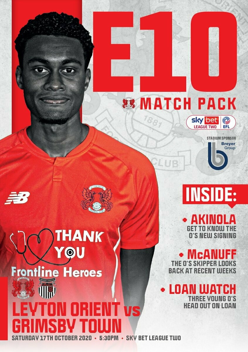 Leyton Orient v Grimsby Town - 17/10/20