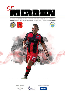 St Mirren v Greenock Morton - 11/11/20