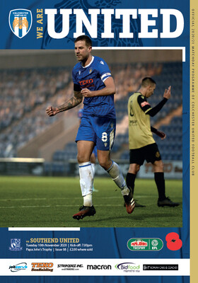 Colchester United v Southend United - 10/11/20