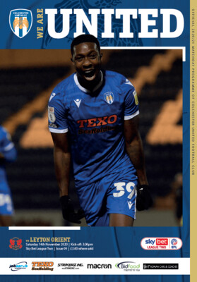 Colchester United v Leyton Orient - 14/11/20