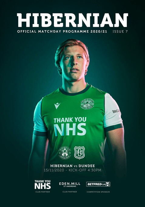 Hibernian v Dundee - 15/11/20