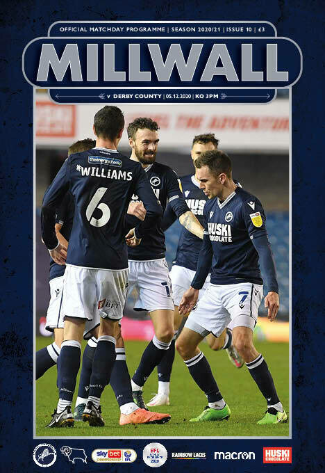 Millwall v Derby County - 05/12/20