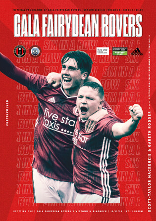 Gala Fairydean Rovers v Wigtown & Bladnoch - 12/12/20