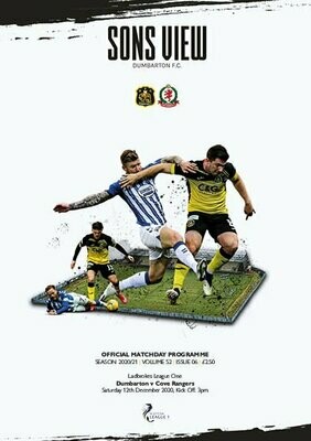 Dumbarton v Cove Rangers - 12/12/20