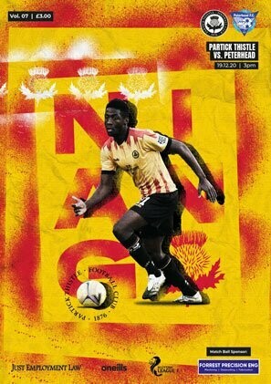Partick Thistle v Peterhead - 19/12/20