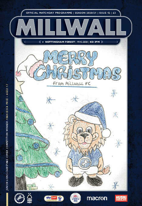 Millwall v Nottingham Forest - 19/12/20