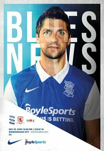 Birmingham City v Middlesbrough - 19/12/20