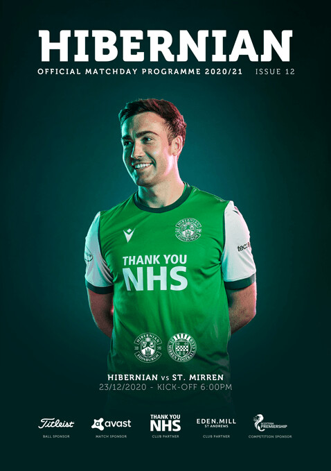Hibernian v St Mirren - 23/12/20