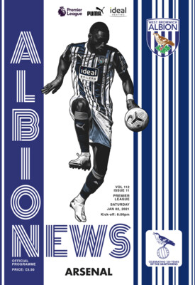 West Bromwich Albion v Arsenal - 02/01/21