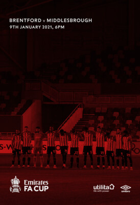 Brentford v Middlesbrough - 09/01/21