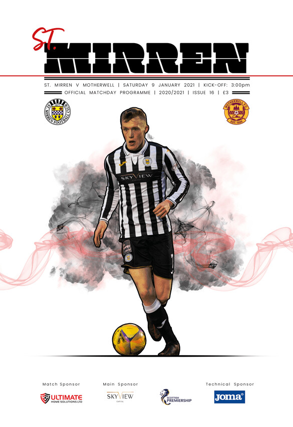 St Mirren v Motherwell - 09/01/21