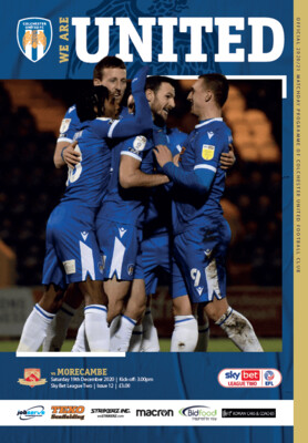 Colchester United v Morecambe - 19/12/20