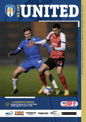 Colchester United v Cambridge United - 16/01/21