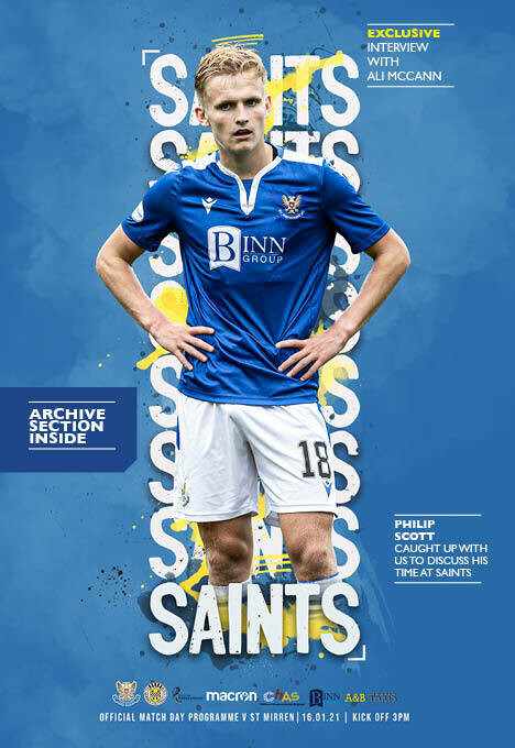 St Johnstone v St Mirren - 16/01/21
