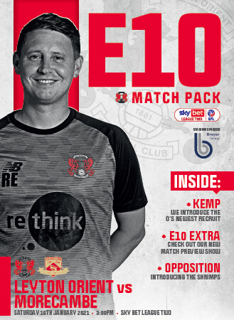 Leyton Orient v Morecambe - 16/01/21