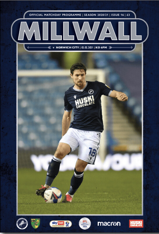 Millwall v Norwich City - 02/02/21
