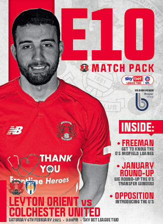 Leyton Orient v Colchester United - 06/02/21