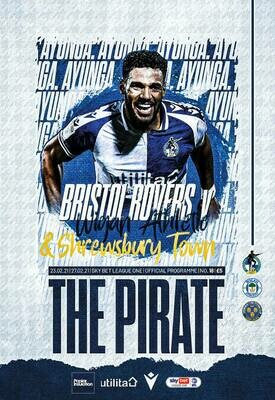 Bristol Rovers v Wigan Athletic / Shrewsbury Town - 23/02/21 & 27/02/21