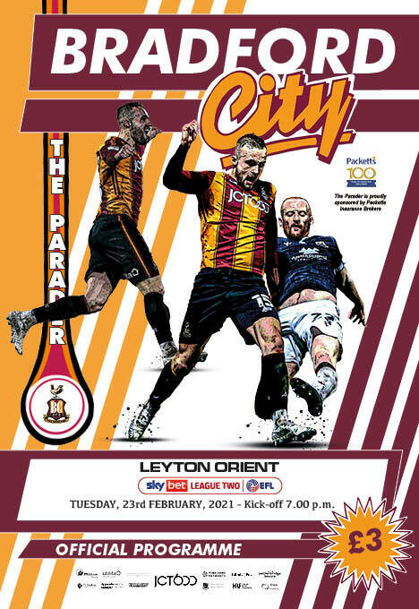 Bradford City v Leyton Orient - 23/02/21