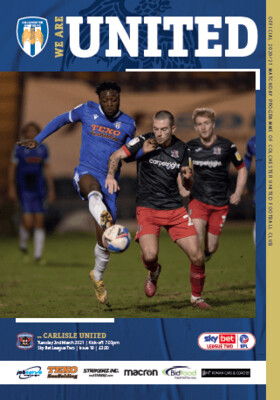 Colchester United v Carlisle United - 02/03/21