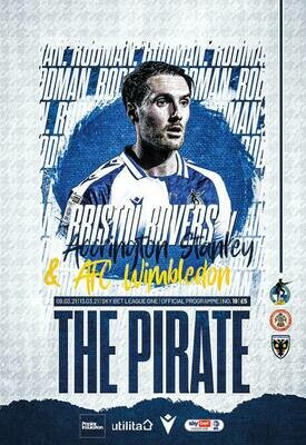 Bristol Rovers v Accrington Stanley / AFC Wimbledon - 09/03/21 & 13/03/21