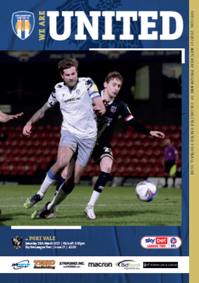 Colchester United v Port Vale - 20/03/21