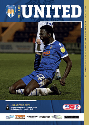 Colchester United v Bradford City - 27/03/21