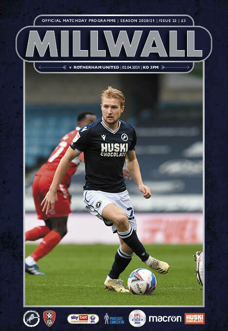 Millwall v Rotherham United - 02/04/21