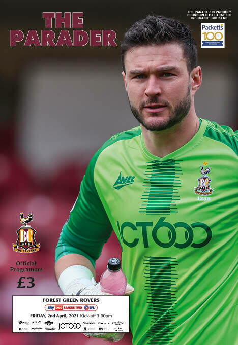 Bradford City v Forest Green Rovers - 02/04/21