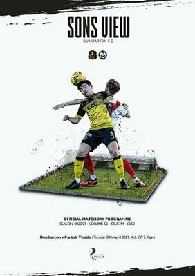 Dumbarton v Partick Thistle - 20/04/21