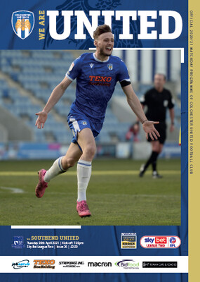Colchester United v Southend United - 20/04/21