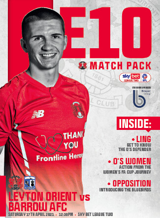 Leyton Orient v Barrow AFC - 17/04/21