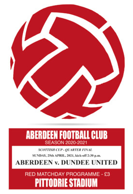 Aberdeen v Dundee United - 25/04/21