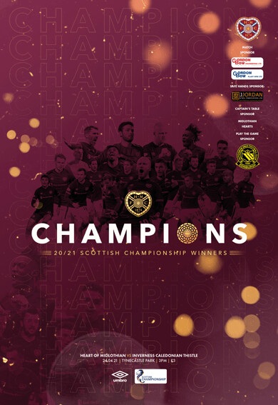 Heart of Midlothian v Inverness Caledonian Thistle - 24/04/21