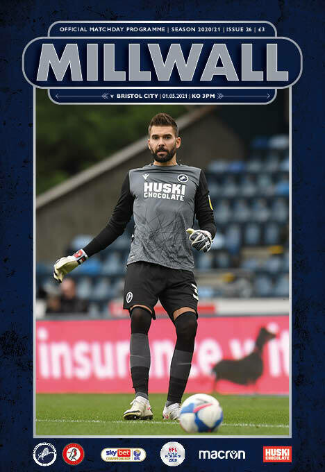 Millwall v Bristol City - 01/05/21