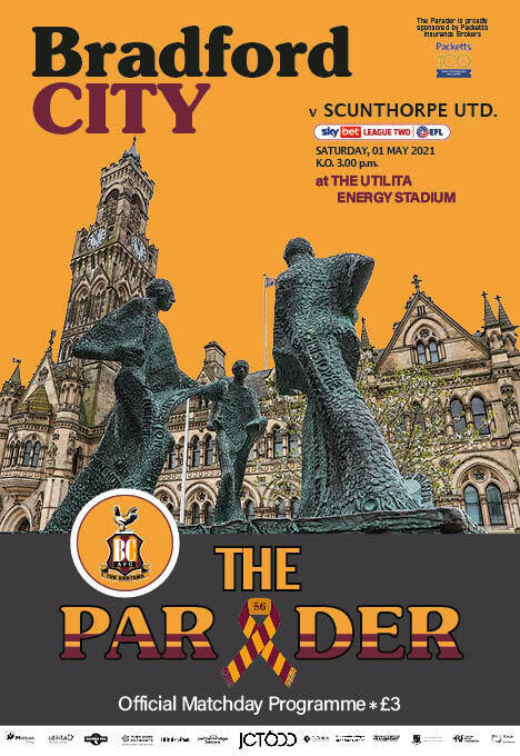 Bradford City v Scunthorpe United - 01/05/21