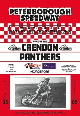 Peterborough Panthers v Ipswich Witches - 21/06/21
