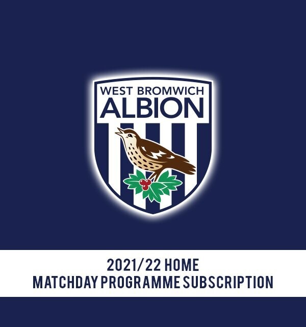 West Bromwich Albion 2021/22 Home Subscription
