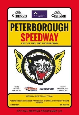 Peterborough Panthers v Sheffield Tigers - 28/06/21