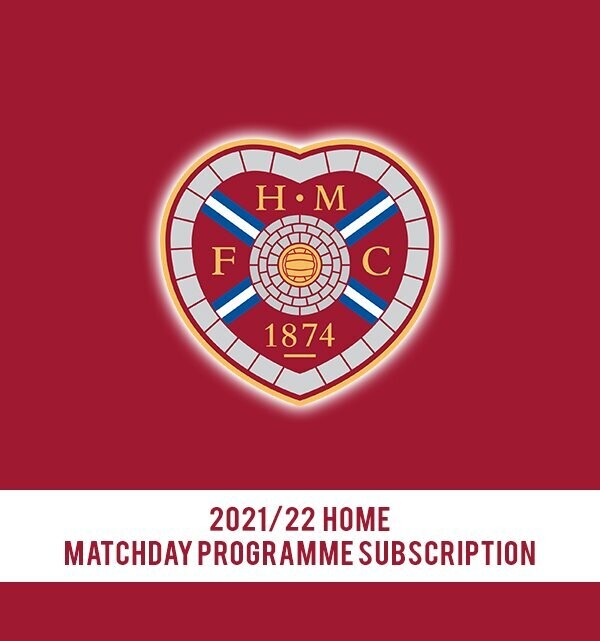 Heart of Midlothian 2021/22 Home Subscription