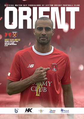 Leyton Orient v West Ham United - 13/07/21