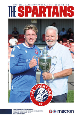 The Spartans v Rangers B - 20/07/21