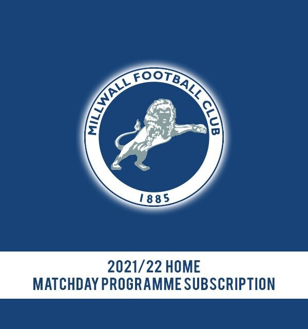 Millwall FC 2021/22 Home Subscription
