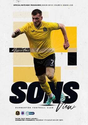 Dumbarton v Rangers B - 11/08/21