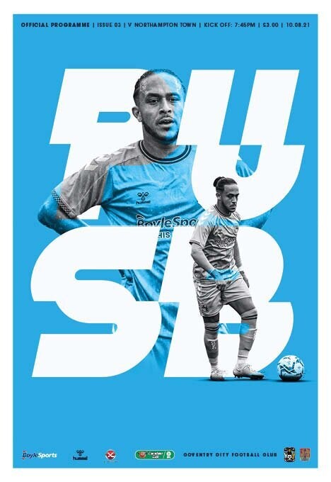 Coventry City v Northampton Town - 11/08/21