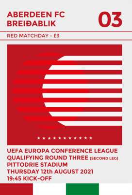 Aberdeen v Breidablik - 12/08/21