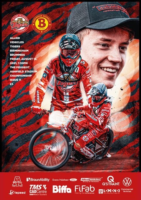 Glasgow Tigers v Birmingham Brummies - 13/08/21
